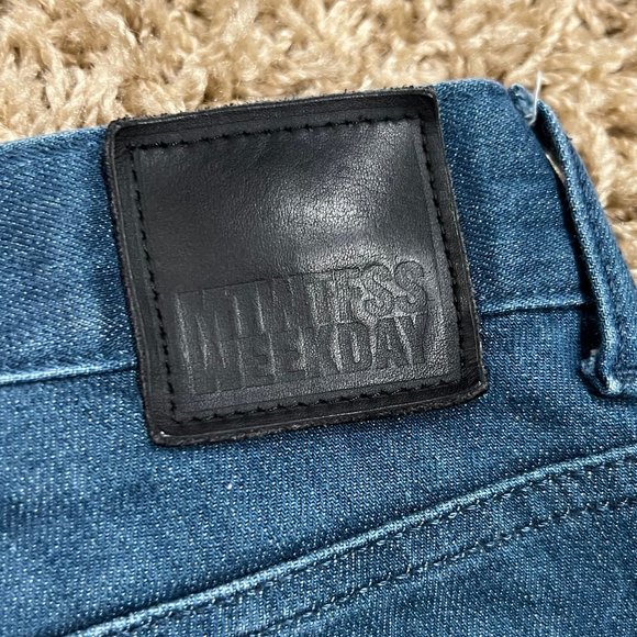 MTWTFSS Weekday Friday Men's Blue Slim Fit Stretch Denim Jean   Size W29 L30 - Picture 4 of 6